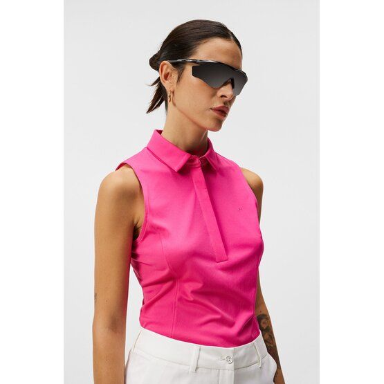 J.Lindeberg  Dena Sleeveless Top Polo pink