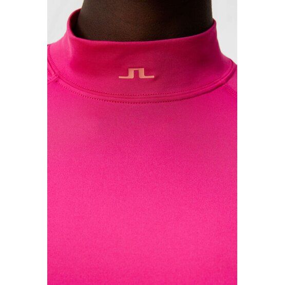 J.Lindeberg  Asa Soft Compression Top Mock First layer pink