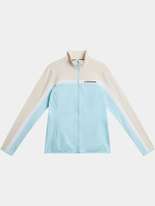 J.Lindeberg Seasonal Janice Mid Layer Stretch Jacke türkis