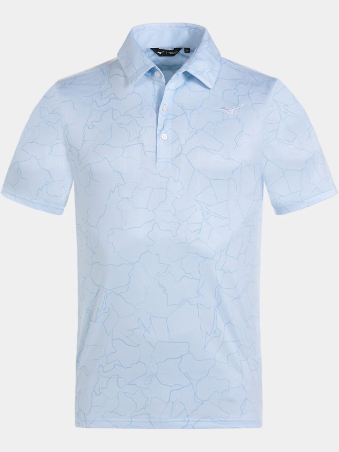 Mizuno Fragma Halbarm Polo türkis