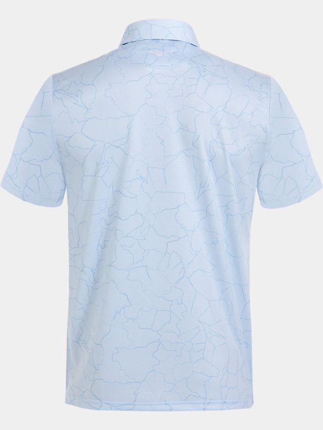 Mizuno Fragma Halbarm Polo türkis