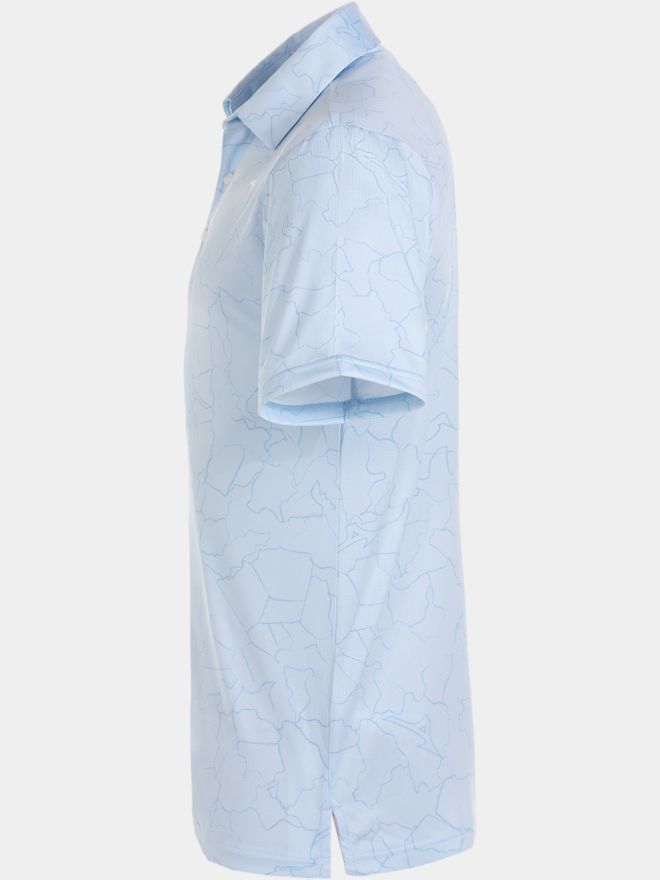 Mizuno Fragma Halbarm Polo türkis