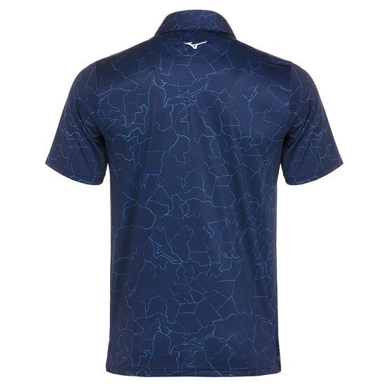 Mizuno Fragma Halbarm Polo navy