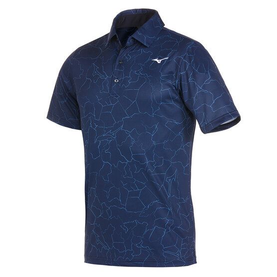 Mizuno  Fragma half sleeve polo navy