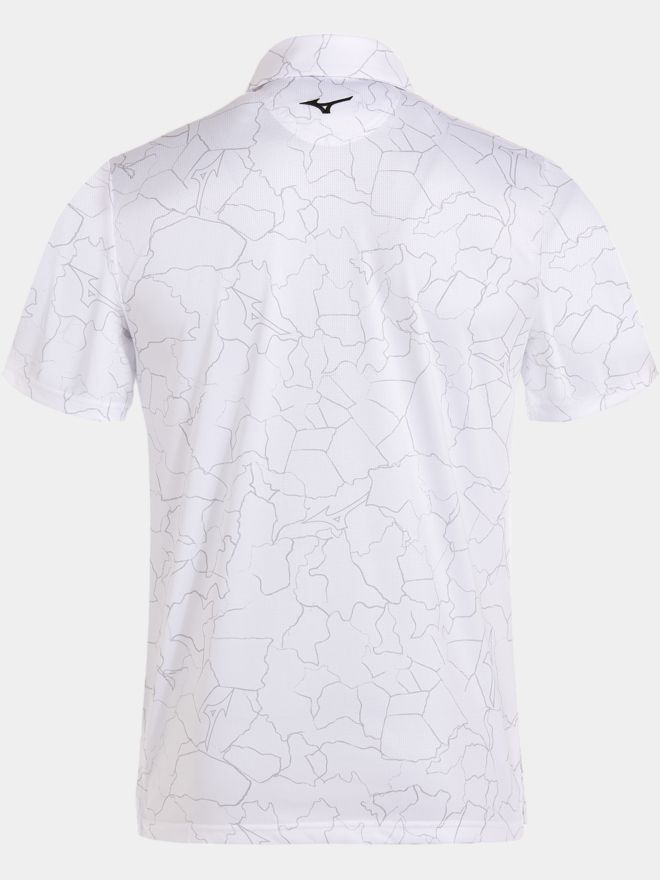 Mizuno Fragma Halbarm Polo weiß