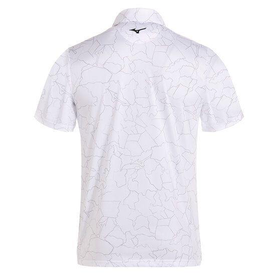 Mizuno  Fragma half sleeve polo white