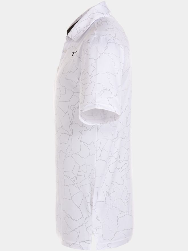 Mizuno Fragma Halbarm Polo weiß