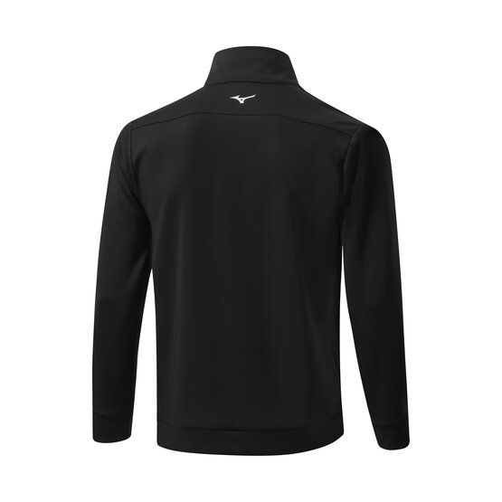 Mizuno  Trace 1/4 Zip Stretch Midlayer black