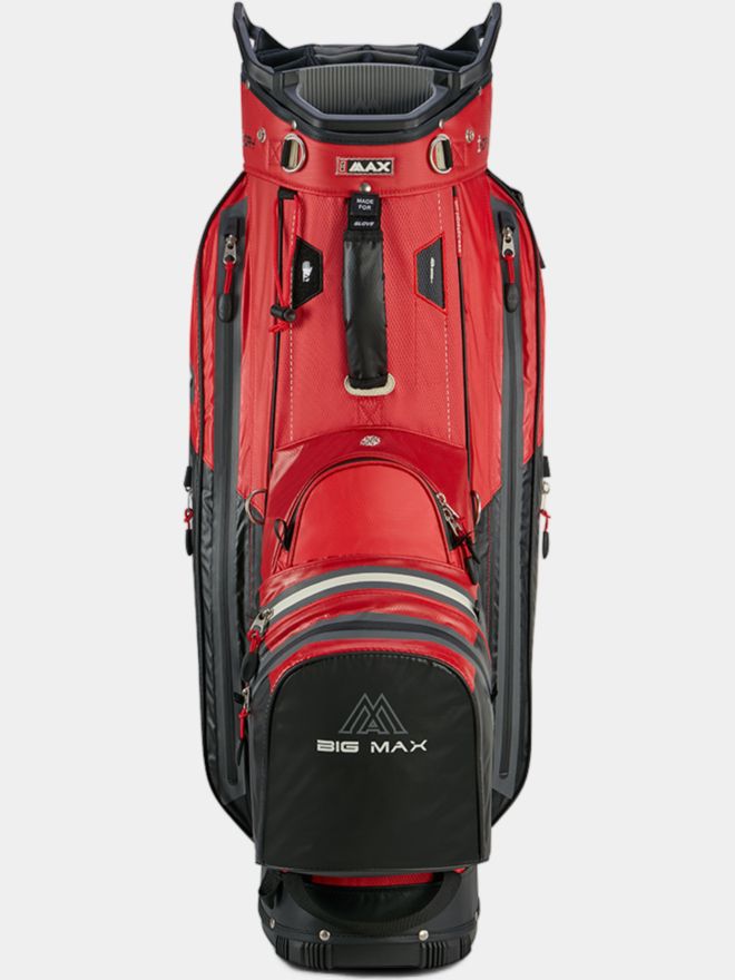 Big Max Aqua Tour 4 Cartbag schwarz-rot