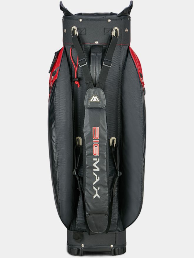 Big Max Aqua Tour 4 Cartbag schwarz-rot