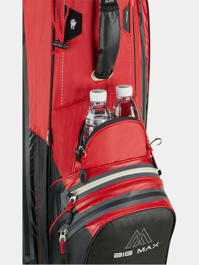Big Max Aqua Tour 4 Cartbag schwarz-rot