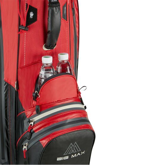 Big Max Aqua Tour 4 Cartbag schwarz-rot