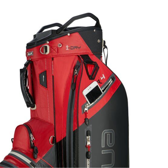 Big Max Aqua Tour 4 Cartbag schwarz-rot