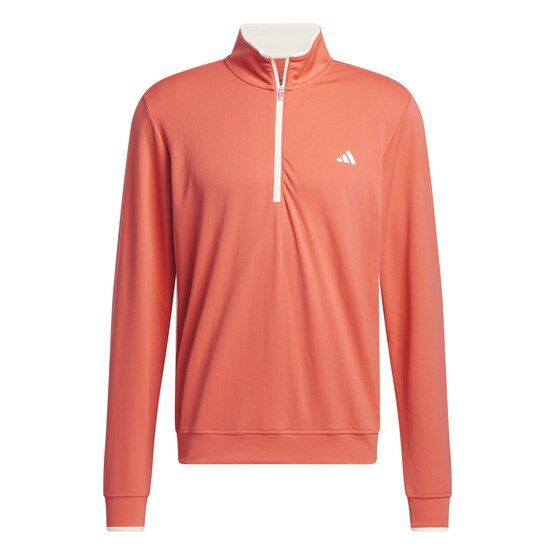 Adidas Lightweight Half-Zip Top Stretch Midlayer rot