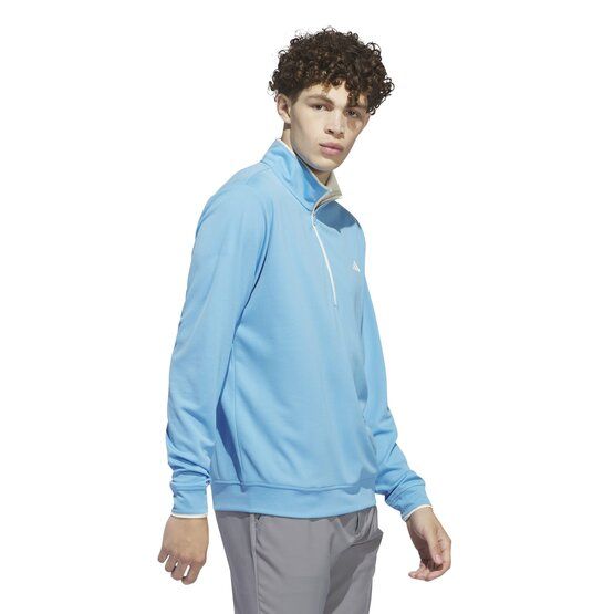 Adidas Lightweight Half-Zip Top Stretch Midlayer blau