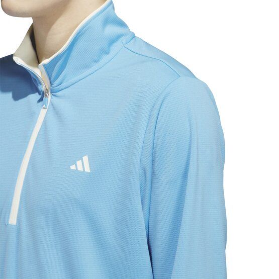 Adidas Lightweight Half-Zip Top Stretch Midlayer blau