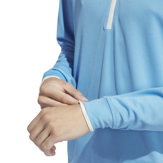 Adidas Lightweight Half-Zip Top Stretch Midlayer blau