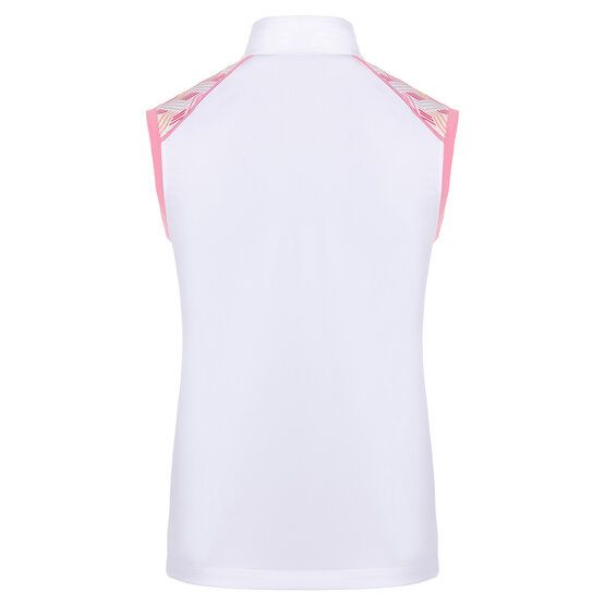 Daily Sports  PERUGIA sleeveless polo white