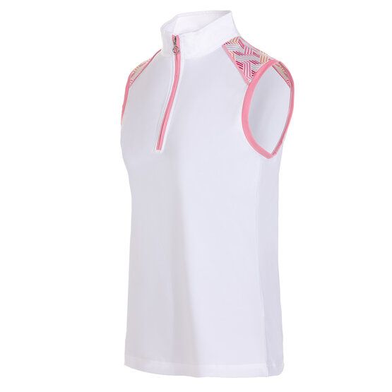 Daily Sports  PERUGIA sleeveless polo white