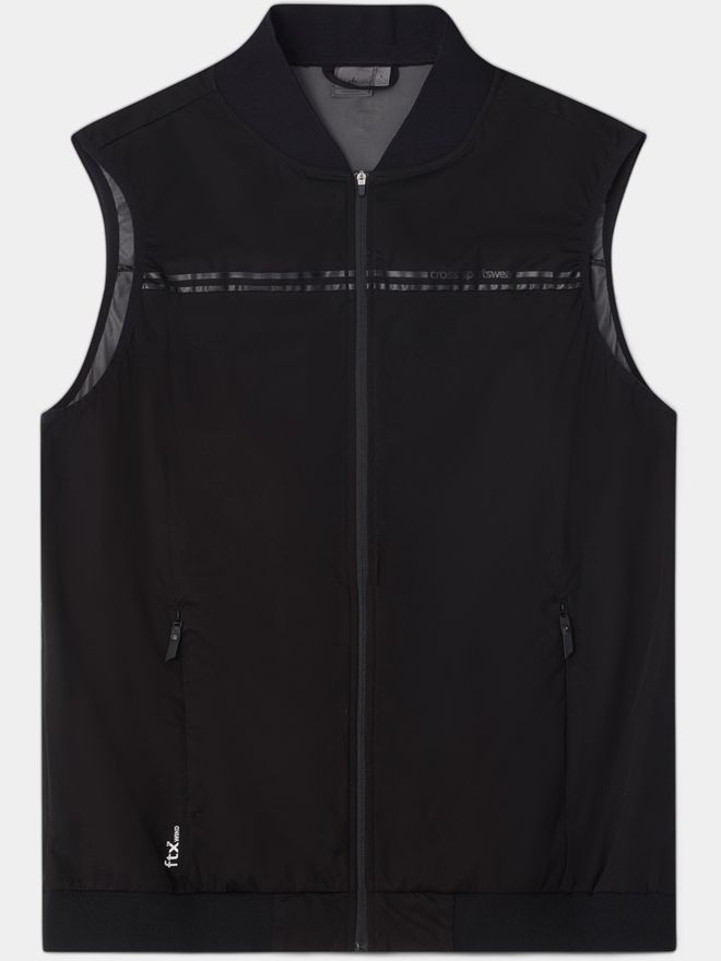 Cross STORM VEST Windstopp Weste schwarz