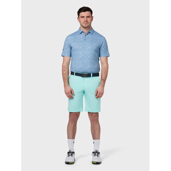 Callaway  ALL OVER ABSTRACT GOLF PRINT polo s krátkým rukávem modrá