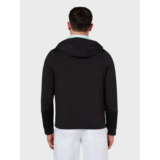 Callaway  MIXED MEDIA TECHNICAL HOODIE Sweatshirt black