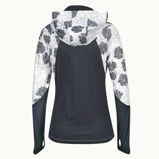 Callaway  TEXTURE FLORAL Hoodie Sweatshirt ecru