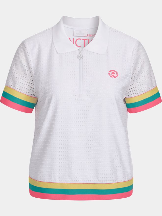 Sportalm Halbarm Polo weiß