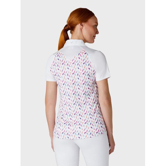 Birdie Eagle Printed Half Sleeve Polo