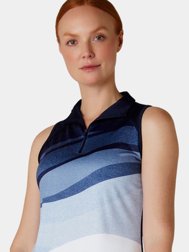 Callaway Gradient Wave ohne Arm Polo navy