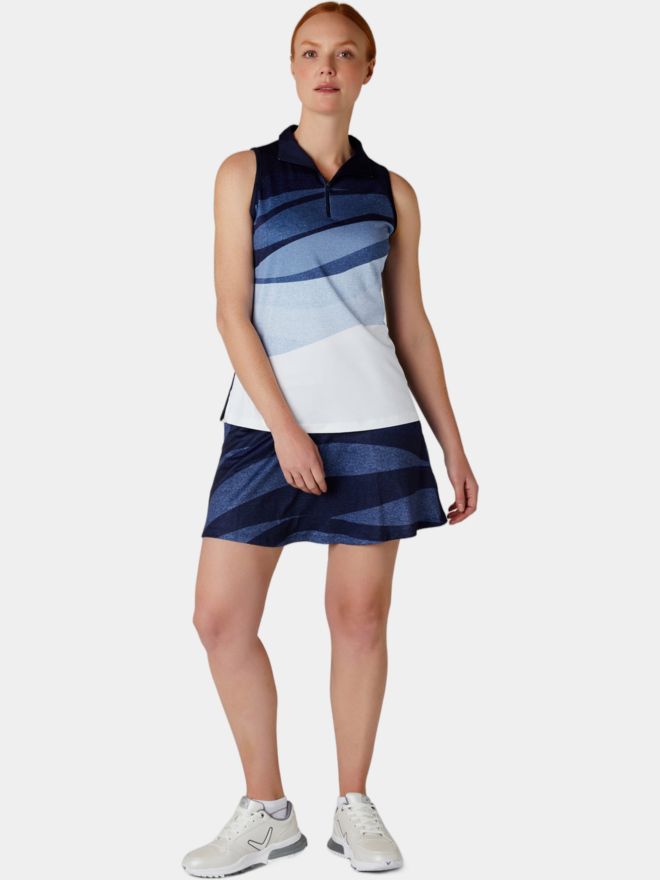 Callaway Gradient Wave ohne Arm Polo navy