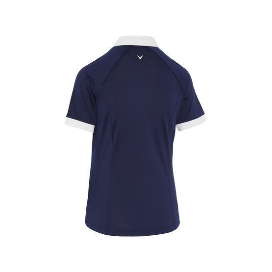 Callaway  Colour Block Half Sleeve Polo navy