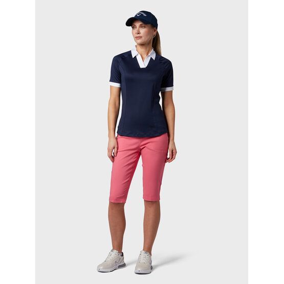 Callaway  Colour Block Half Sleeve Polo navy