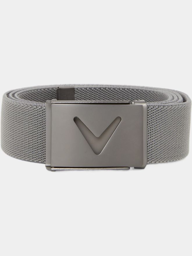 Callaway V-Logo Web Belt Gürtel grau