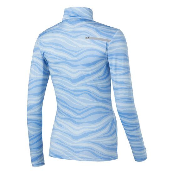 Ellesse Jazmin 1/2 Zip Top Stretch Unterzieher hellblau