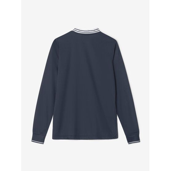 Cross  NOSTALGIA long sleeve polo navy