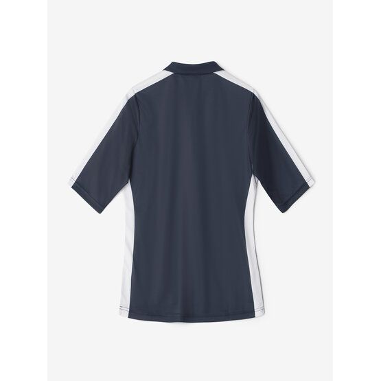 Cross  PEG half sleeve polo navy