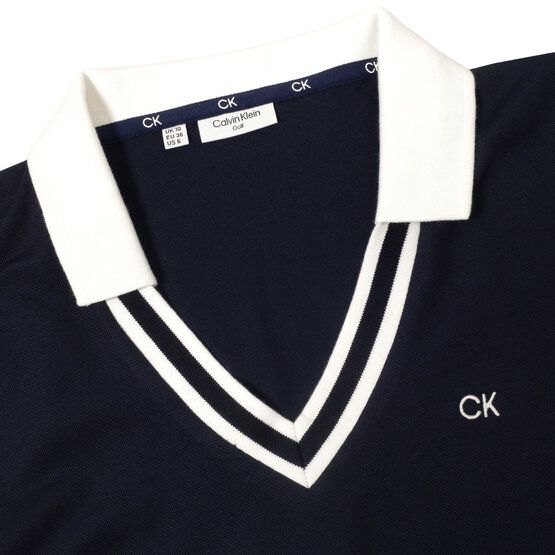 Calvin Klein  DELAWARE half sleeve polo navy