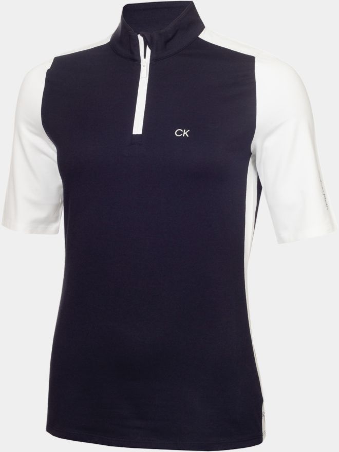 Calvin Klein BAILEY LANE Halbarm Polo navy