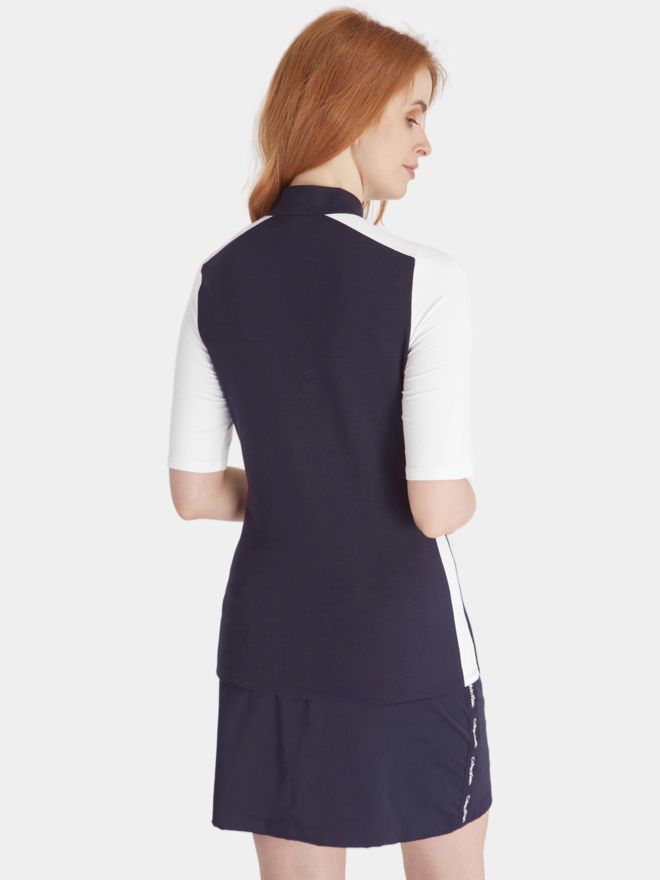 Calvin Klein BAILEY LANE Halbarm Polo navy