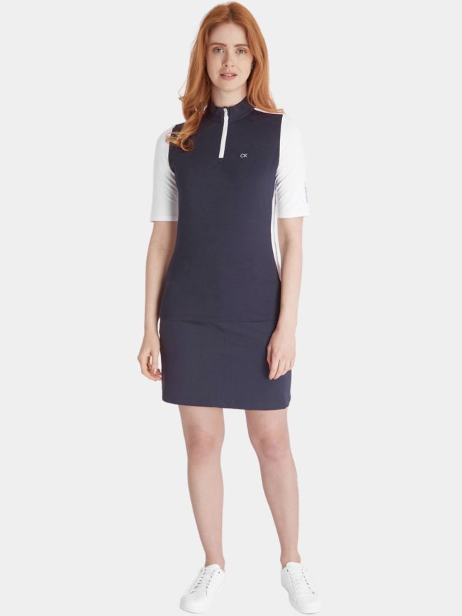 Calvin Klein BAILEY LANE Halbarm Polo navy