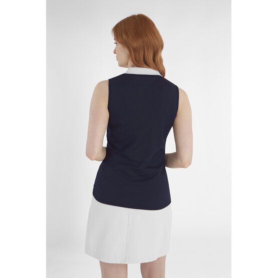 Calvin Klein  DELAWARE sleeveless polo navy