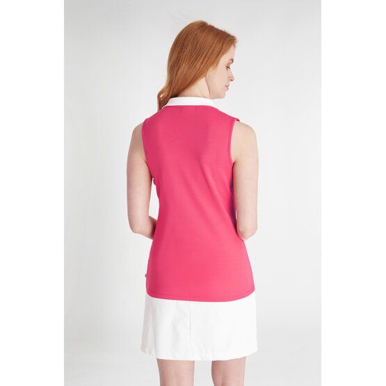 Calvin Klein  DELAWARE sleeveless polo pink