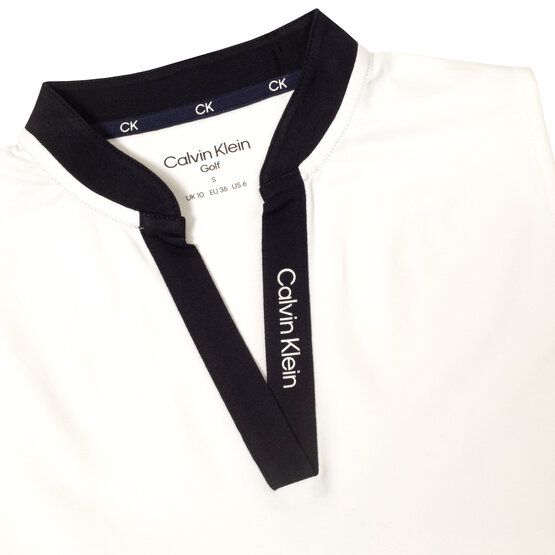 Calvin Klein DAYTON ohne Arm Polo weiß