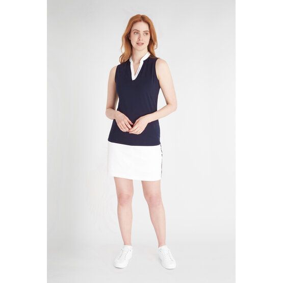 Calvin Klein  DAYTON sleeveless polo navy