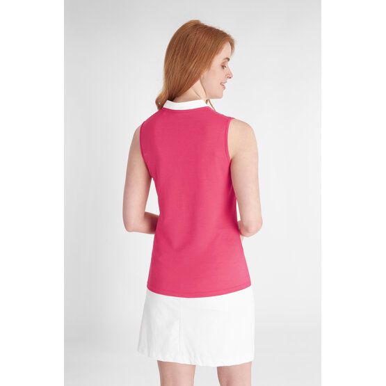 Calvin Klein  DAYTON sleeveless polo pink