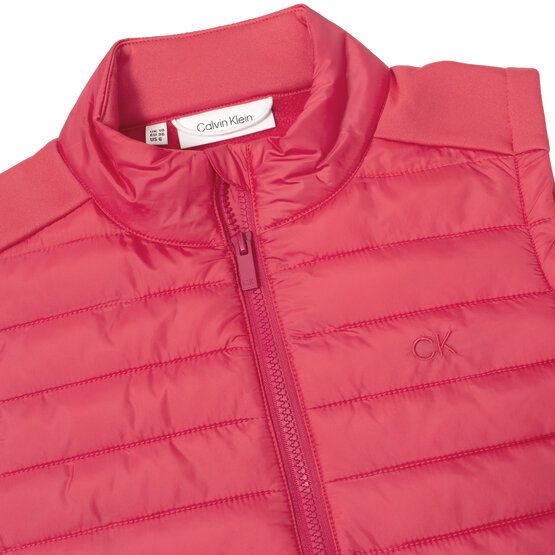 Calvin Klein HUTCHINSON HYBRID GILET Thermo Weste pink