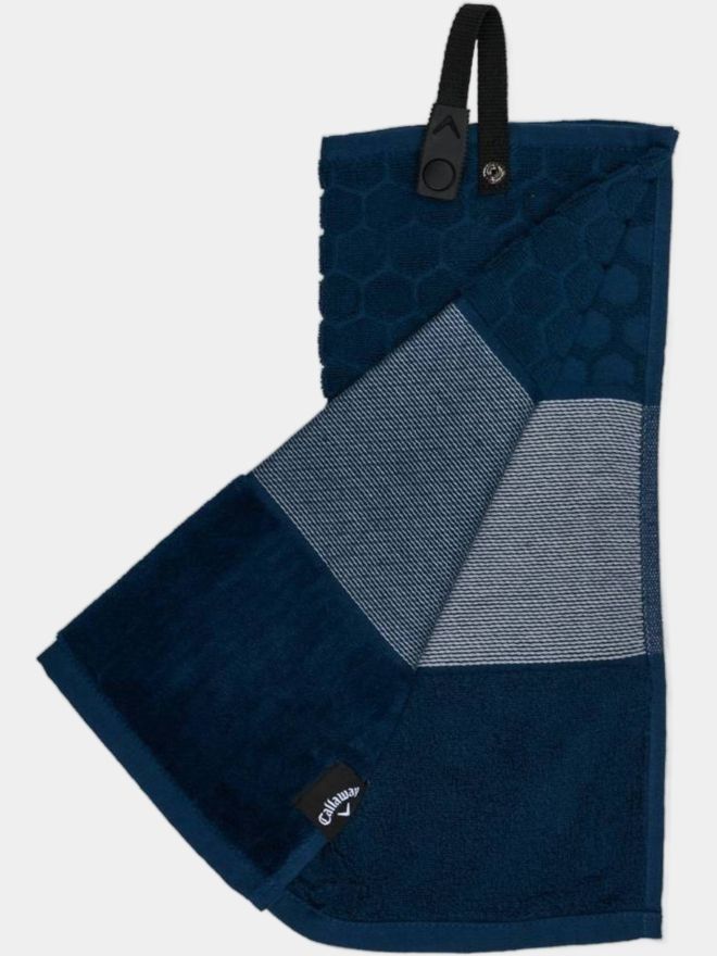 Callaway TriFold Towel navy