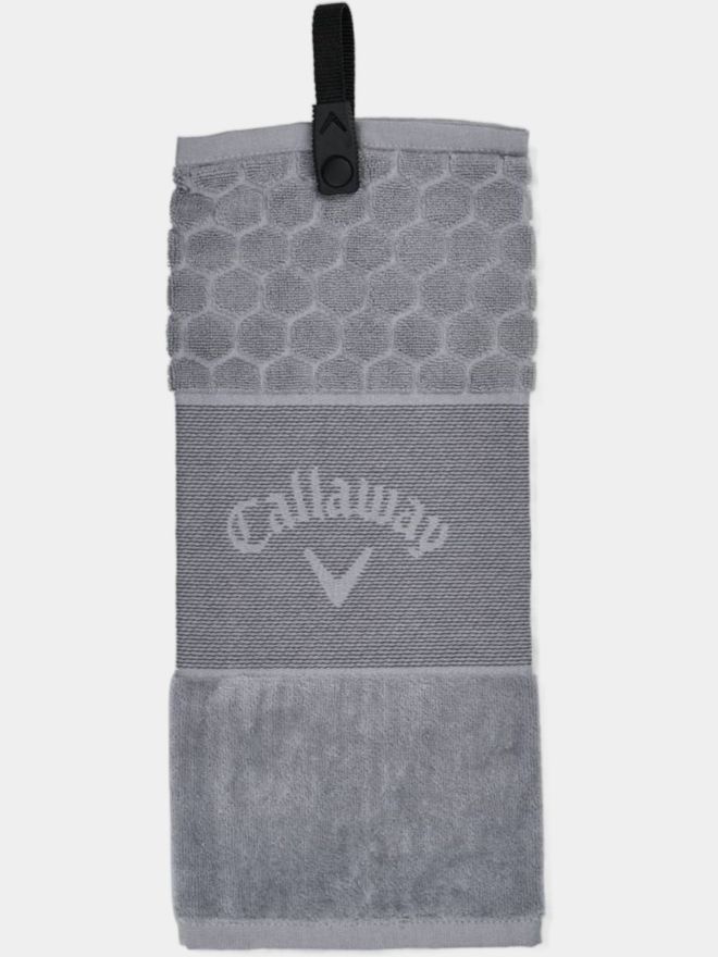 Callaway TriFold Towel grau