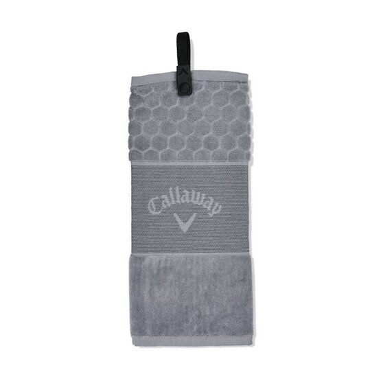 Callaway TriFold Towel 23 gray